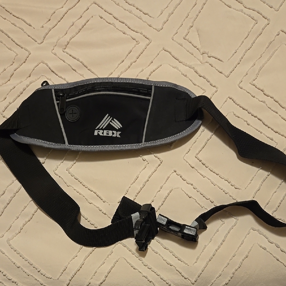 RBX Black Fitness Waist Pack